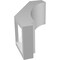Ekena Millwork 3 1/2-in. W x 6-in. D x 10-in. H Imperial Architectural Grade PVC Knee Brace BRCP035X06X10IMP - alternate 5